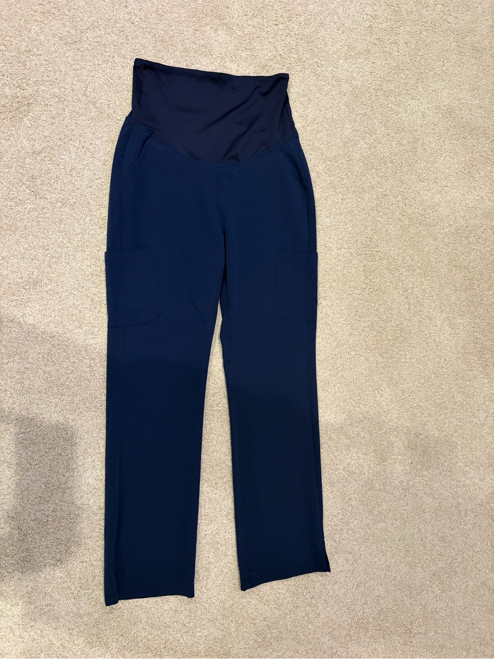 Navy maternity scrubs